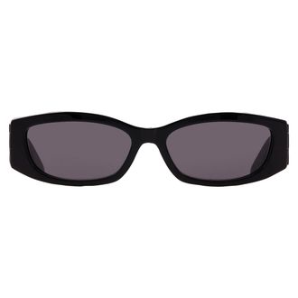 Dior DIORGRAPHIQUE S1I Smoke Rectangular Ladies Sunglasses CD402201 01A 56