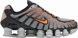 Nike Shox TL Light Smoke Grey Black Bright Mandarin