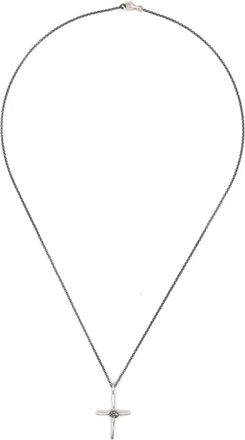 Rosa Maria Zilveren halsketting met diamanten