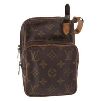 Louis Vuitton Pre-owned Cross Body Bags, unisex, Brown, Size: ONE SIZE Pre-owned Vintage Canvas Cross Body Bag