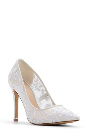 Ted Baker Cara Icon Pump in White at Nordstrom, Size 7.5