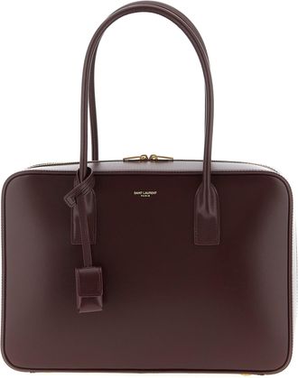 Saint Laurent Sac De Jour In Box Shoulder Bags Bordeaux