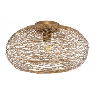 Lindby Lindby L&aacute;mpara De Techo kaviya En Dorado Metal