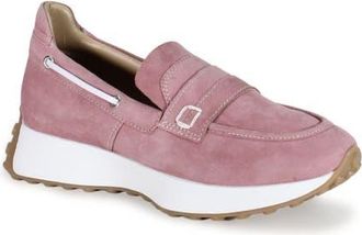 Diba KISS MET Suede Slip On Sneaker Loafer in Blush at Nordstrom, Size 7.5