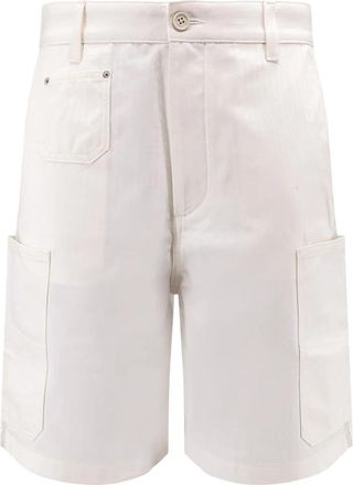 Givenchy Casual Shorts - Heren - Korte Broeken - Wit - W31 - Katoen - Korte Broeken