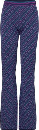 Diane Von F&uuml;rstenberg Wide Broeken - Dames - Wijde Broeken - Veelkleurig - XS - Polyester - Broeken