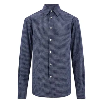 Ferragamo Monogram Poplin Shirt