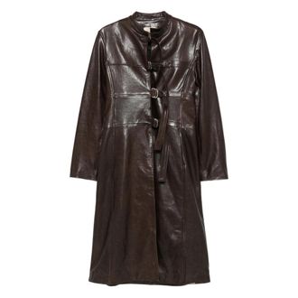 Paloma Wool Leather Outerwears Marrone-Donna