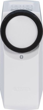 ABUS Cerradura Electr&oacute;nica Cfa3100 S App / C&oacute;digo / Escaneo De Dedos / Pulsador Blanco