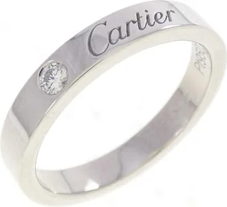 Cartier Platinum 950 Band Ring (Pre-Owned)
