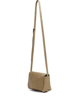 Osklen leather crossbody bag - Neutrals