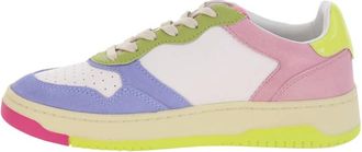 Karl Lagerfeld Krew Kounter KC Low Lace Sneakers - Dames - Sneakers - Veelkleurig - 37 EU - Leer - Schoenen