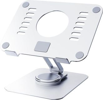 OEM Soporte Para Tableta - Aleaci&oacute;n De Aluminio - Rotaci&oacute;n 360&deg; - Plegable - Compatible Con Dispositivos De 4 A 13 Pulgadas - Para Oficina Y Hogar - 1 Uni