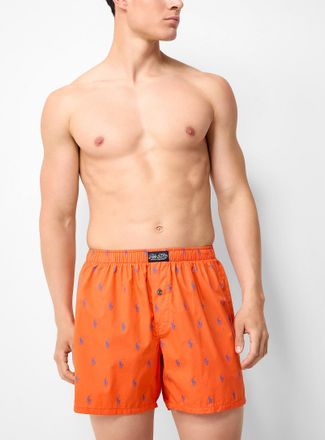 Polo Ralph Lauren Mens Colourful pattern poplin boxer Cotton