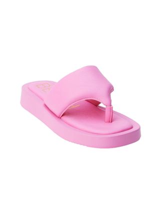 Matisse Footwear Womens Izzie Thong Sandal In Hot Pink
