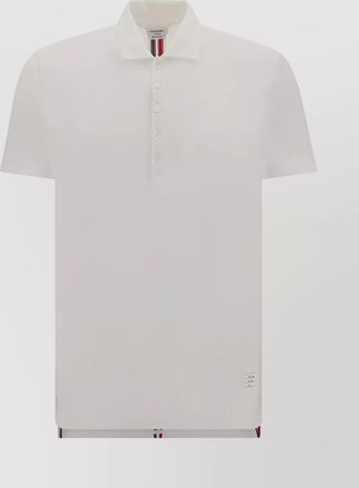 Thom Browne cotton short-sleeve polo shirt