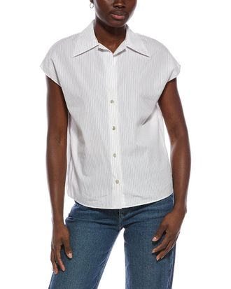Vince Striped Blouse