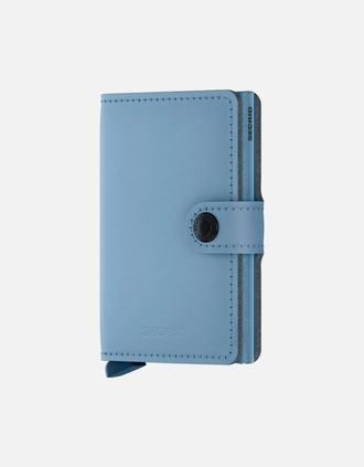Secrid Mens Secrid Mini Wallets Ice Blue - Size: 1 size