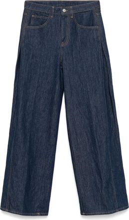 Dondup Jeans a vita alta - Blu