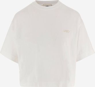 Autry T Shirt Autry In Cotone Con Logo Ricamato