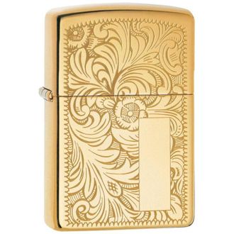 Zippo Zippo - Accendino ricaricabile originale - Veneziano Brass Ottone - 352B