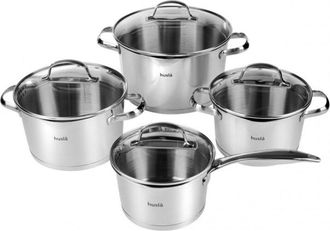 OEM Juego De 8 Macetas De Acero Husla Blossom 73965