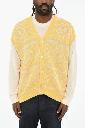 Dsquared2 V-Neck Vintage Effect Cardigan size M