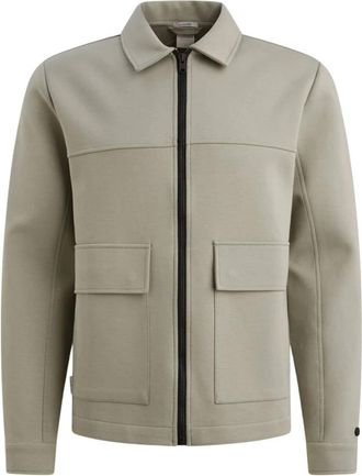Cast Iron Jassen, Heren, Beige, 2Xl, Zip Jacket Interlock