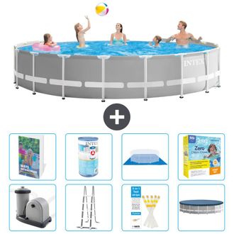 Intex Piscina Prism Frame Redonda - 549x122 Cm - 9-piezas S572