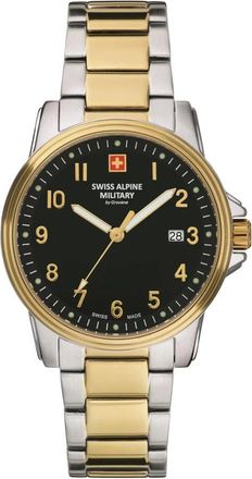 Swiss Alpine Military 7011.1147 Watch - Heren - Horloges - Geel - ONE Size - Accessoires