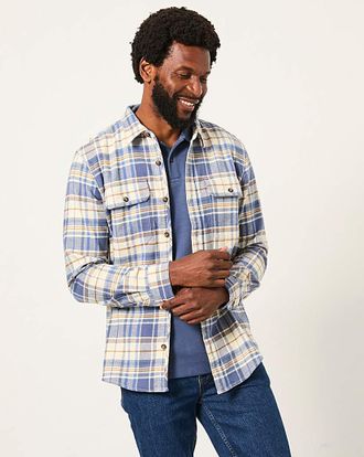 FatFace Alner Check Long Sleeve Shirt
