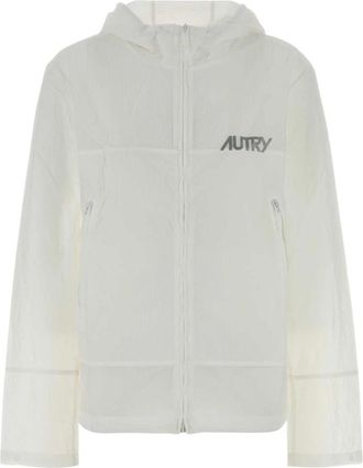 Autry Wbpx Windbreaker - Dames - Hardloopjassen - Wit - M - Nylon - Fitness
