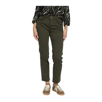 2-Biz Berit Pantaloni - - Trousers - Donna - Verde - 2XL