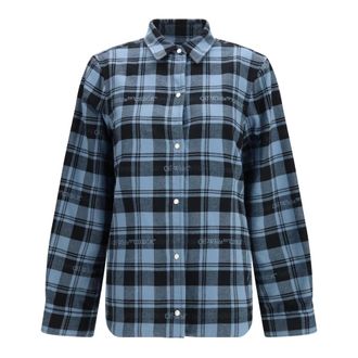 Off-white Sobrecamisa Acolchada de Franela a Cuadros - Blouses & Shirts - Mujer - Multicolor - S