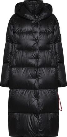 Afterlabel Montreux N051 Donsjas - Dames - Dons jassen - Zwart - M - Leer - Jassen