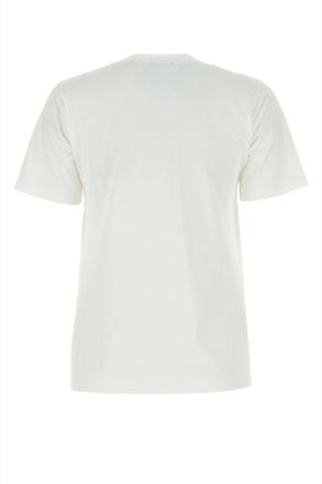 Burberry 8080325 A1464 White Cotton T-Shirt T-shirts And Polos