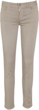 Liu Jo Dames, Broeken, Beige, Maat: W26