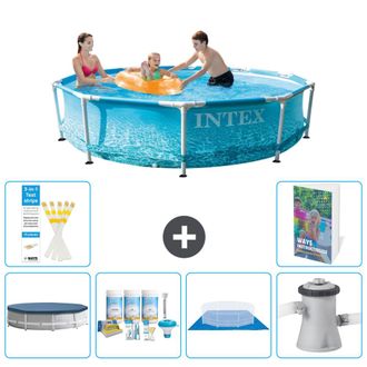 Intex Piscina Con Estructura Redonda - 305x76 Cm - 7-piezas S77