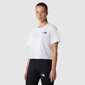 The North Face T-shirt Simple Dome, licht cropped