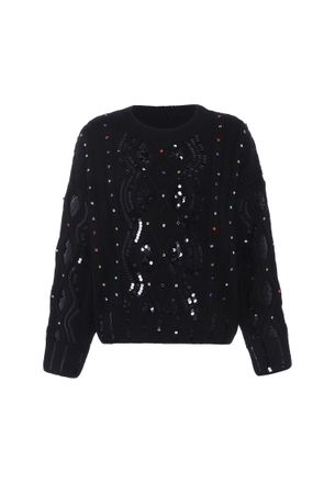 Faina Jumper Dames zwart