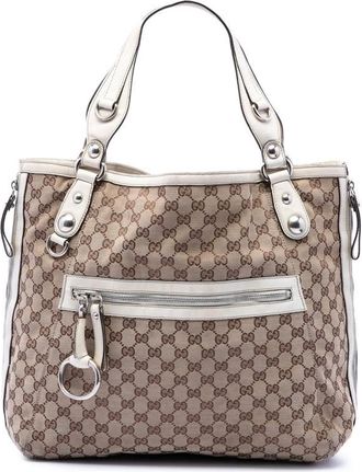 Gucci Pre-owned Gucci GG Canvas Icon Bit Zip Tote Ladies 8PO402SDK37KZTIO