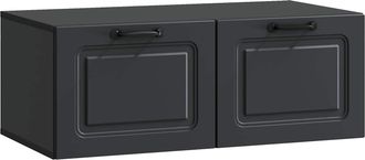 vidaXL Mueble Para Tv De Pared Negro 78,5 X 41 X 30 Cm Vidaxl
