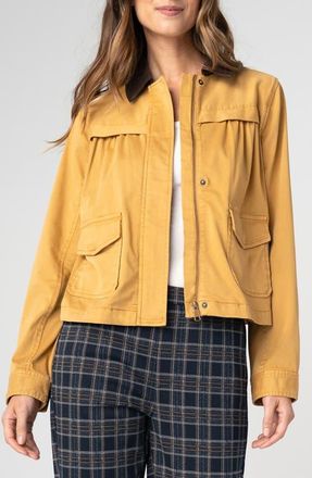 Liverpool Collar Swing Jacket in Gold Rush at Nordstrom, Size X-Small