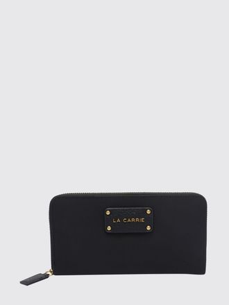 La Carrie Continental Zip-Around Wallet in Faux Leather