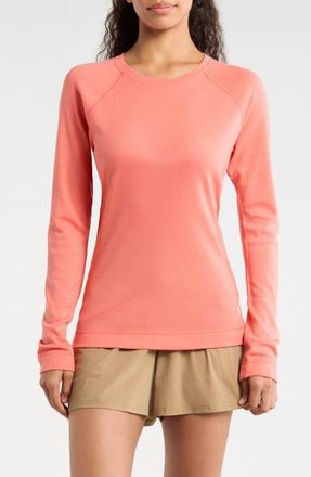 Smartwool Classic Thermal Merino Base Layer Long Sleeve Top in Coral Reef at Nordstrom, Size X-Small