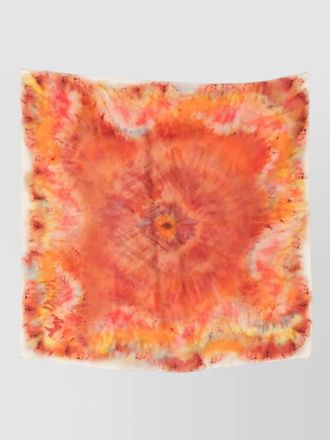 Zimmermann silk foulard tie dye square design