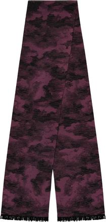 Ermenegildo Zegna Zijden Sjaal - Heren - Zijden sjaals - Paars - ONE Size - Accessoires