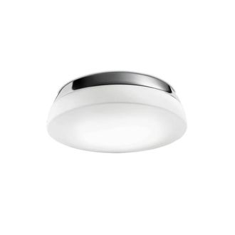 Netlighting Dec 2 Light Bathroom Wall Light Chrome E27 in Grey