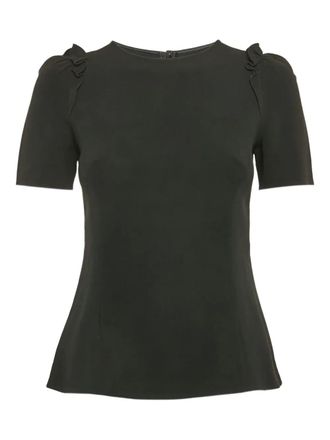 Dolce & Gabbana T-shirt con ruches - Nero