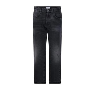 Amish Selvedge Arizona Jeans - Heren - Jeans - Zwart - Maat: W29 Katoen
